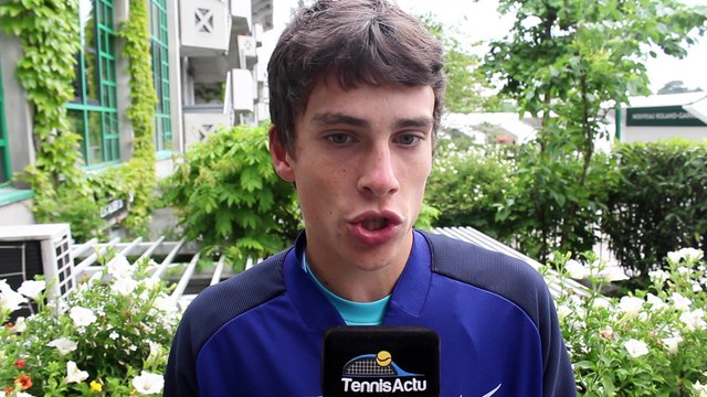 Roland-Garros - Roland-Garros 2016 - Geoffrey Blancaneaux : Le bourreau du Canada mais surtout gagner ce Roland-Garros