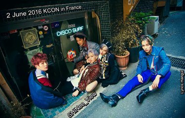 160602 KCON IN FRANCE SHINee View (Audio) + Hangul Lyrics
