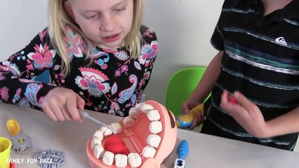 Play Doh Doctor Drill and Fill Playset Dentist Fillings and Braces