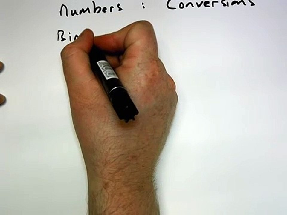 Binary to Decimal Conversion and back again_NSK