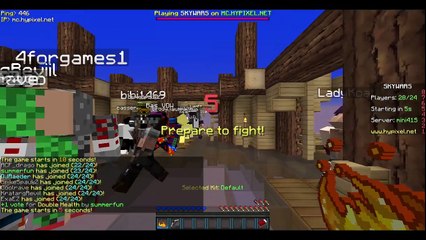 Le ...ième cheater sur Hypixel en Skywars