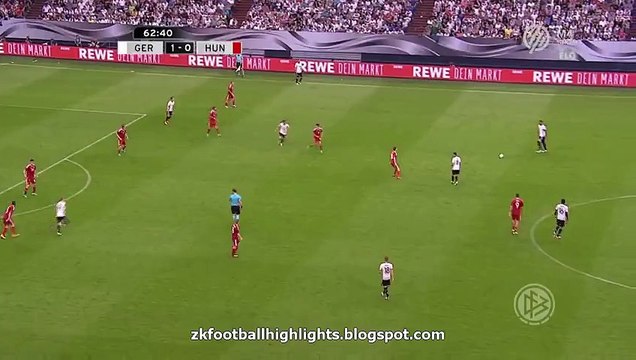 Thomas Müller Goal HD - Germany 2-0 Hungary 04.06.2016