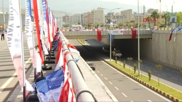 Hatay- Kılıçdaroğlu İskenderun?da Yapımı Tamamlanan Köprülü Kavşak Projesinin Açılışını Yaptı -1