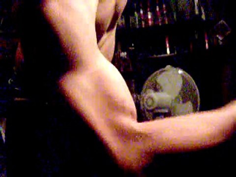 15 year old body flex. biceps triceps abs and legs ! #2