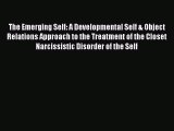 READ book  The Emerging Self: A Developmental Self & Object Relations Approach to the Treatment