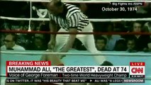 George Foreman reacts to death of Muhammad Ali