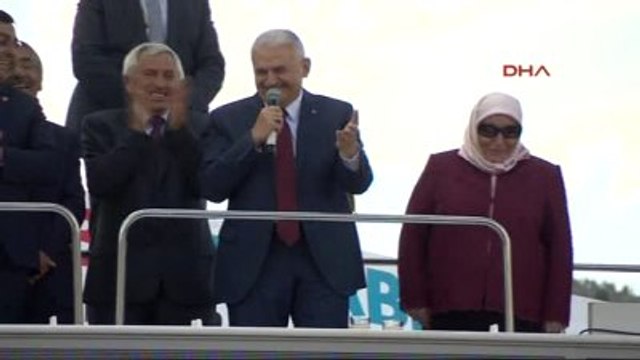 Erzincan - Başbakan Yıldırım, Refahiye'de Halka Seslendi 3