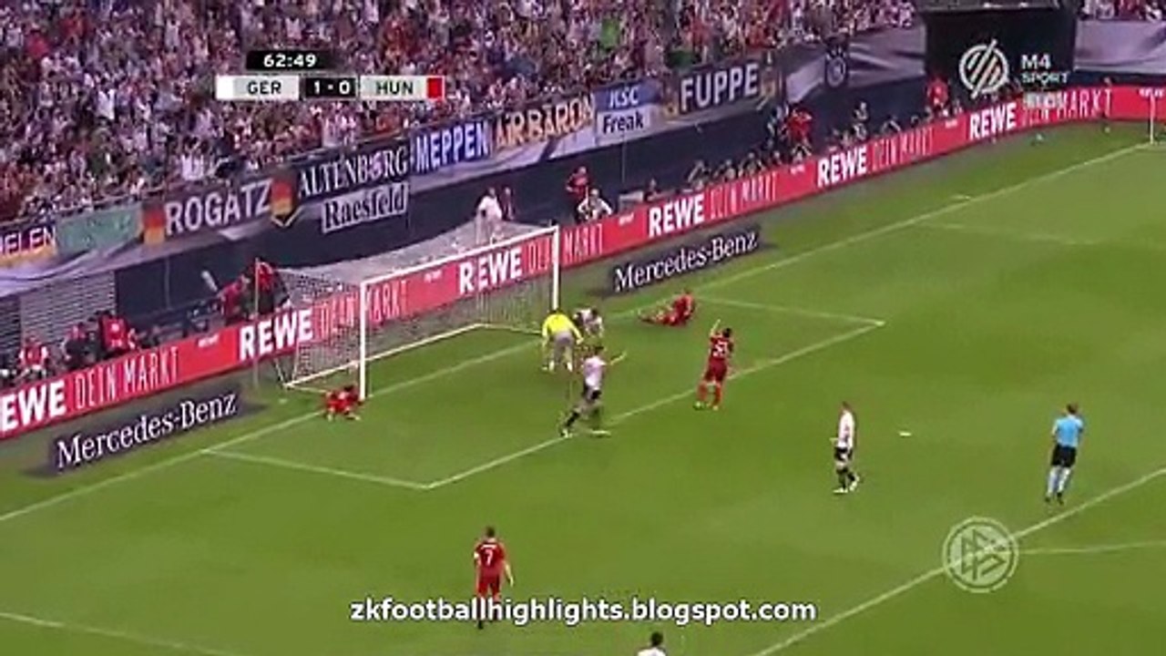 2-0 Thomas Müller Goal HD - Germany 2-0 Hungary - Friendly 04.06.2016 HD