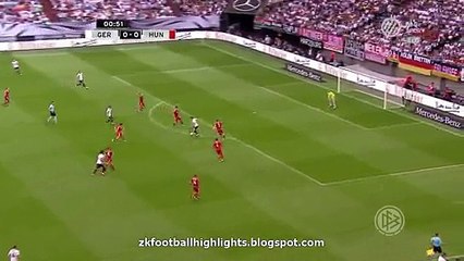 Julian Draxler Disallowed Goal HD - Germany vs Hungary 04.06.2016 HD