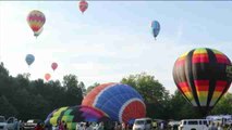 De un pueblo de Atlanta al Atlántico, la colorida carrera de los globos aerostáticos de Helen