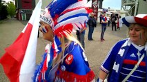 Belle ambiance avec les supporters à Metz avant France-Ecosse