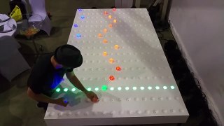 Playing Music with Interactive Embedded LEDs