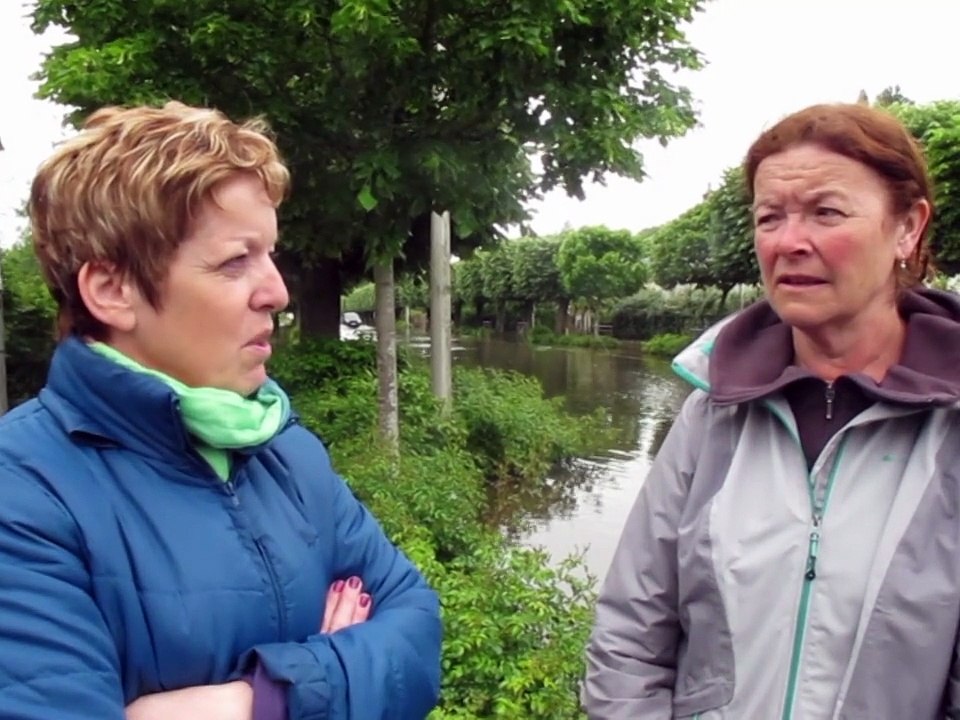 VIDÉO (41).  Inondations : Onzain, le jour d'après