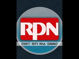 RPN Radyo Ronda DXKT Davao 1071 Khz Sign Off (Recorded on August 29, 2015)
