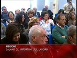 LAZIOTV1 - Inail, calano gli infortuni sul lavoro. Antonio Napolitano - (17-12-2013)