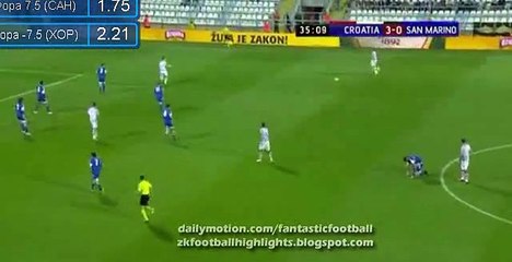 4-0 Mario Mandu017eukiu0107 2nd Goal - Croatia 4-0 San Marino 04.06.2016