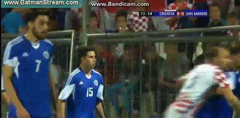 9-0 Nikola Kalinic second Goal - Croatia 9-0 Malta - 04-06-2016