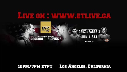 Watch UFC 199 Online Free Live Stream Cruz vs Faber 3 full fight video replay