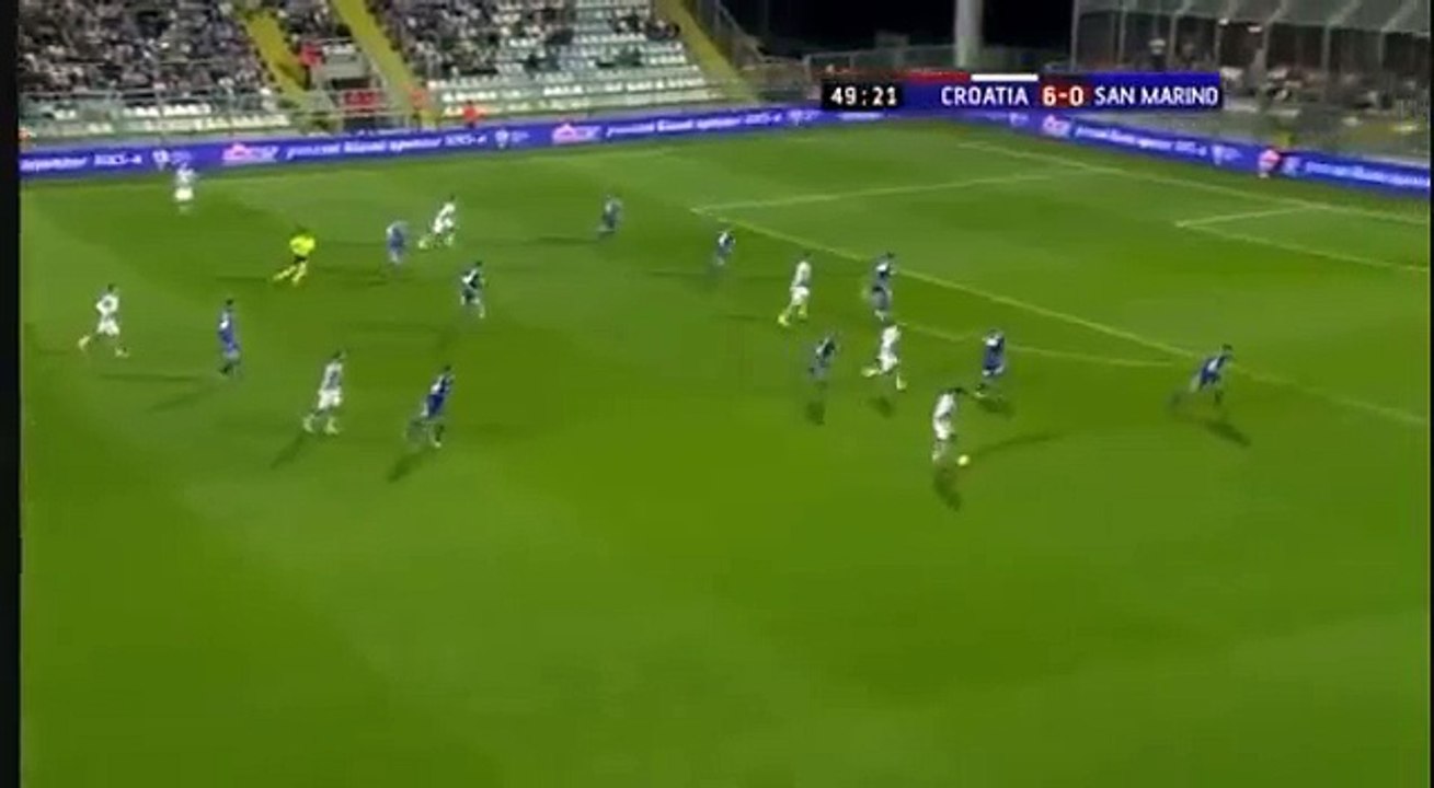Ivan Rakitic GOAL - Croatia  7-0 San Marino 04.06.2016