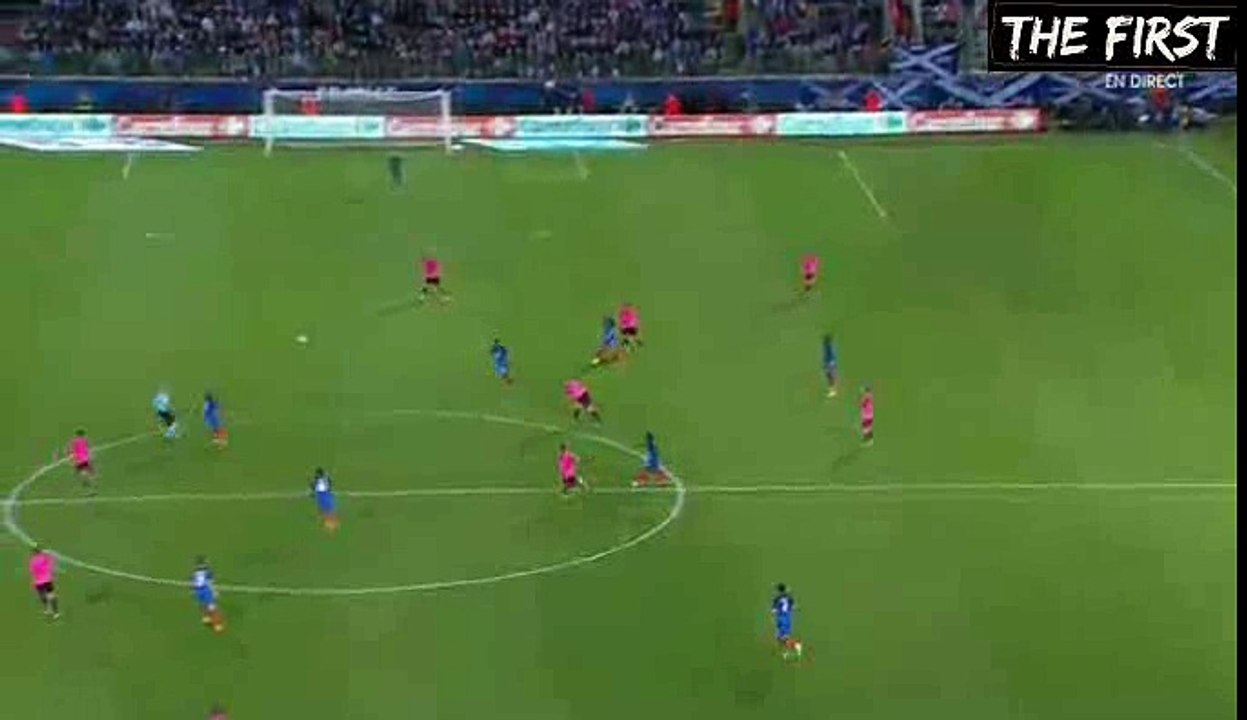 Olivier Giroud Goal 2-0 France vs Scotland