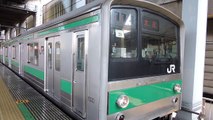 埼京線205系最終編成ハエ28編成　新木場発車