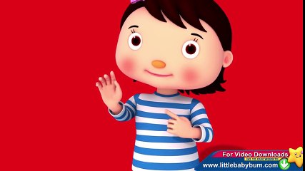 Ten Little Fingers _ Nursery Rhymes