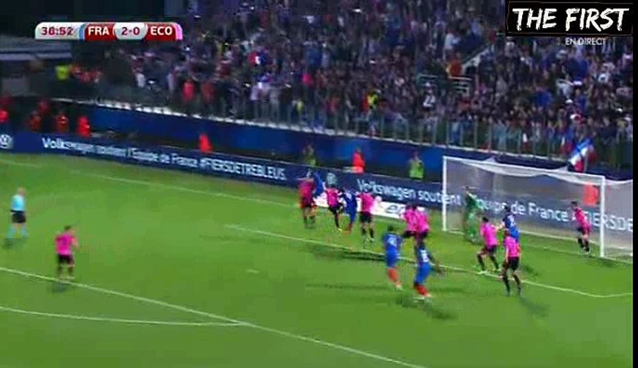 Laurent Koscielny Goal 3-0 France vs Scotland