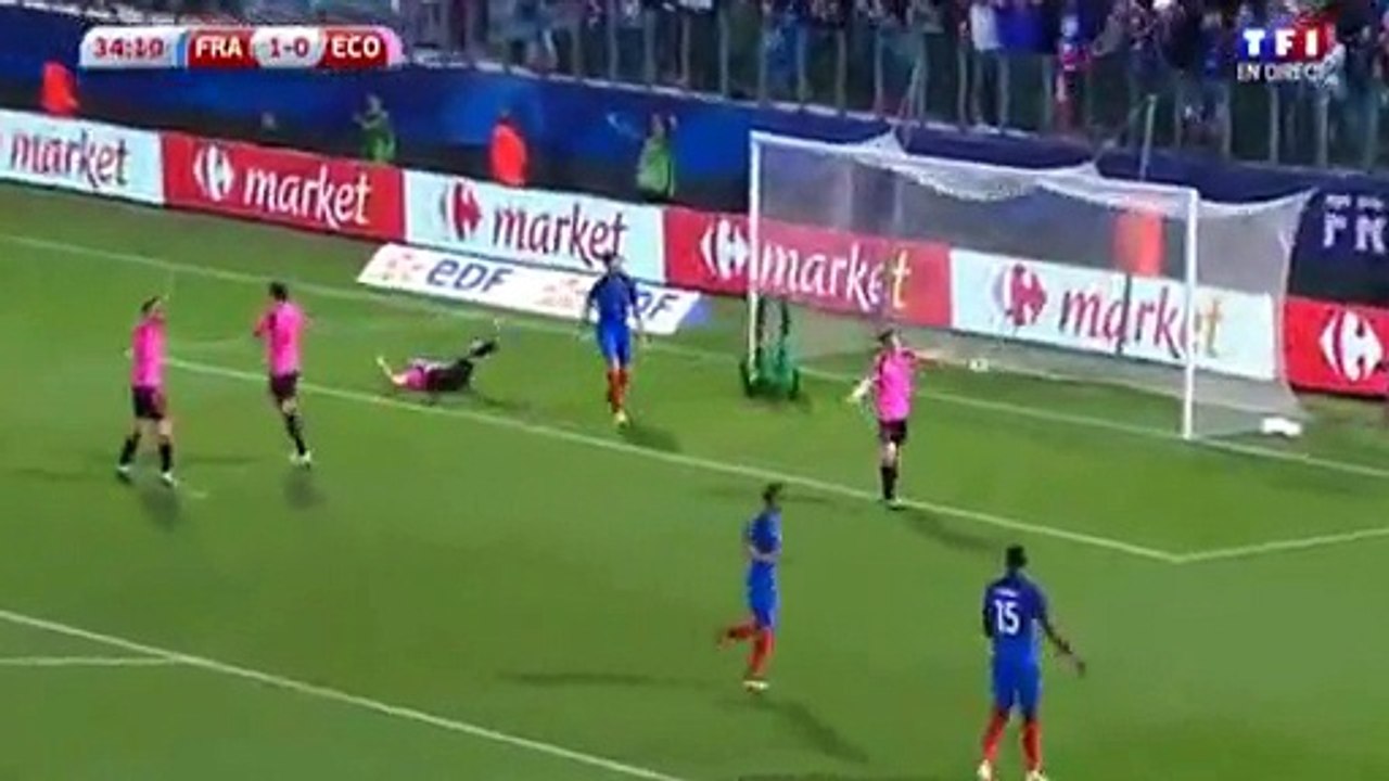 Olivier Giroud Goal HD - France 2-0 Scotland - 04-06-2016