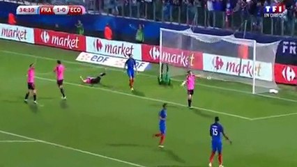 Olivier Giroud Second Goal HD - France 2-0 Scotland - 04-06-2016