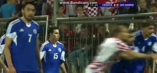 Nikola Kalinic Amazing GOAAAL - Croatia 9-0 San Marino 04-05-2016
