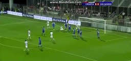 Nikola Kalinic Amazing GOAL - Croatia 9-0 San Marino 04-05-2016