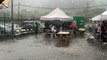Un petit orage de 30 minutes pour la première journée du  tournoi organisé  par le FC VALLEE VAR VAÏRE au Stade du Savé