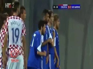 اهداف مباراة ( كرواتيا 10-0 سان مارينو ) مباراة ودية