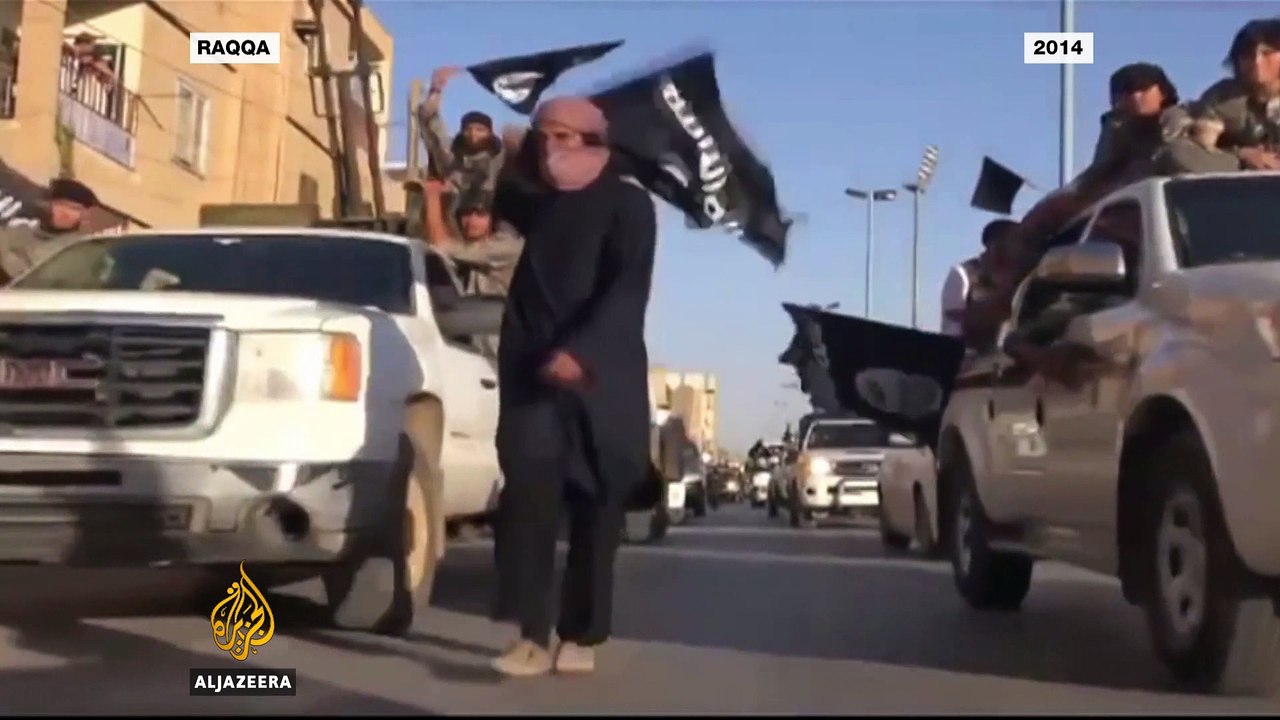 Assad's forces and US-backed fighters in rivalry to retake Raqqa from ISIL