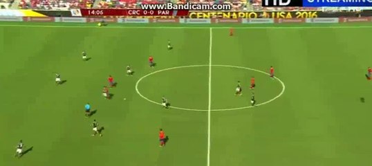 Paraguay 1st Big Chance - Costa Rica 0-0 Paraguay 04-06-2016