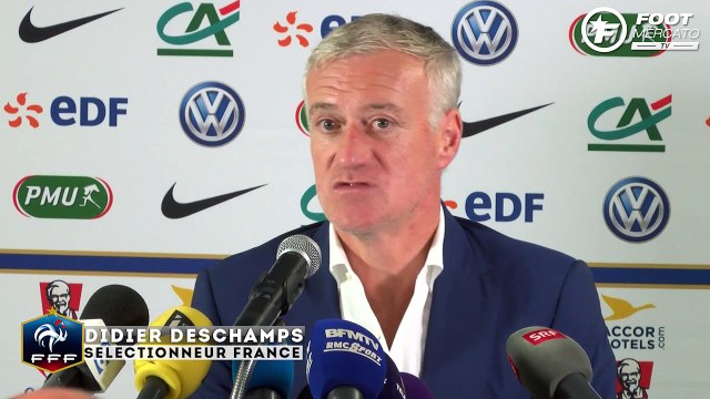 Equipe de France : la réaction de Didier Deschamps
