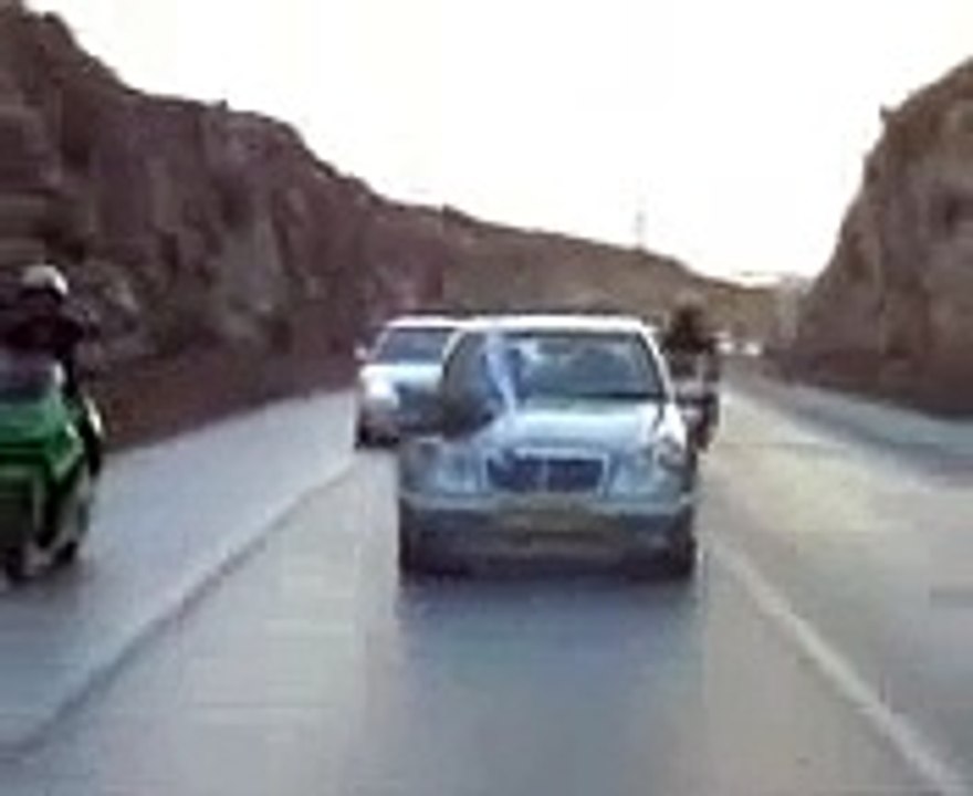 Motorcycle Crash In A Wedding Party