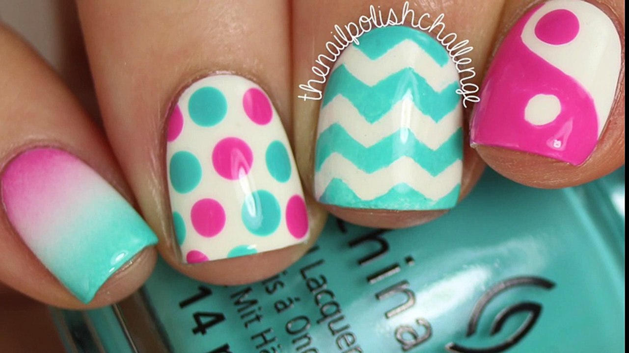 In Depth Skittle Tutorial (4 Easy Nail Art Designs!)    KELLI MARISSA