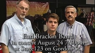 EARL BRACKIN BAND performs at STAGE 123 Dalton, Ga August 24-201
