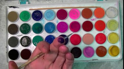 Tie Dye Nails   Hippie Rasta Watercolor Nail Art Design Tutorial