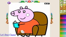 Peppa Pig - Desenhos para colorir para crianças #8