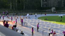 Girls 17 Finnish championships 100m hurdles final 2012