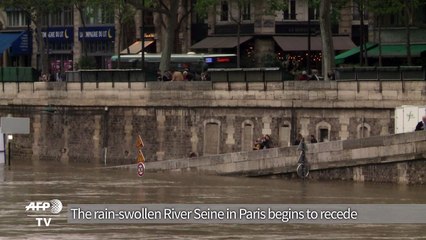 France floods ease as Seine starts to recede