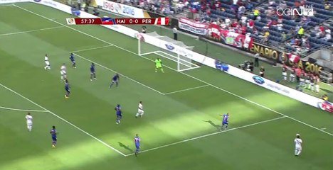 Paolo Guerrero Goal - Haiti 0-1 Peru - (4/6/2016) / COPA AMERICA