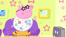 Peppa Pig. Disco pai porco. Dos desenhos animados para crianças novo episódio Português, Brasil
