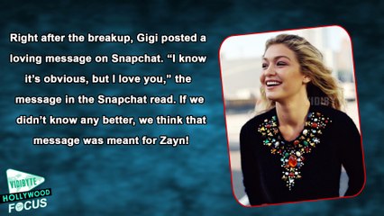 Gigi Hadid Sings ‘Pillowtalk’ After Breakup