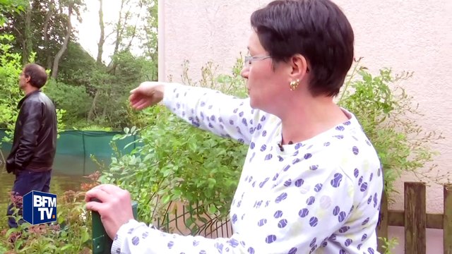 Essonne: la Ferté-Alais sous les eaux