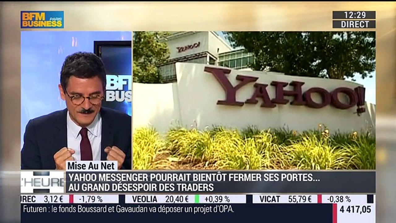 La mise au net: Pourquoi la mort annoncée de Yahoo Messenger met-elle les traders dans tous leurs états ? - 06/06
