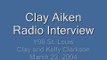 3-23-04 Clay Aiken Interview with KYKY 