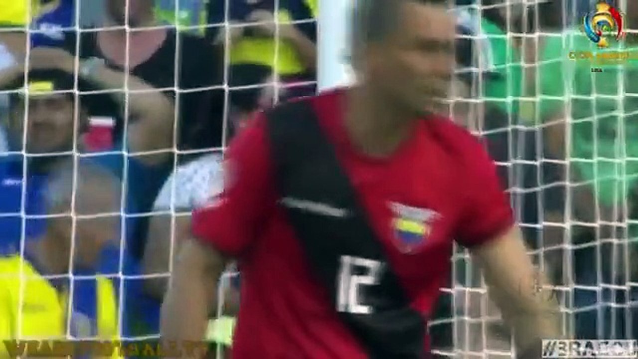 Brazil vs Ecuador 0-0  HIGHLIGHTS Copa America 2016 HD